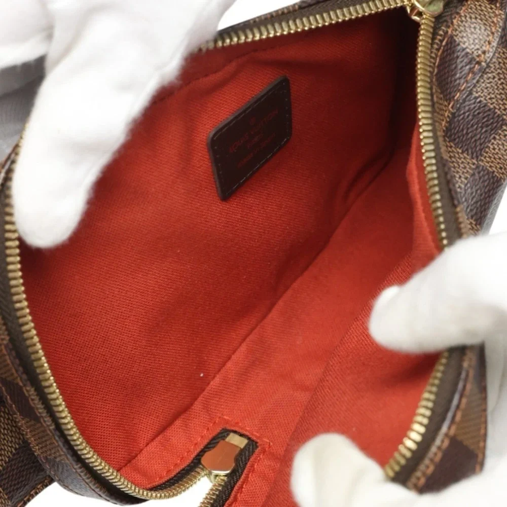 LOUIS VUITTON Brown Damier Canvas Hobo Bag